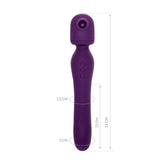 JOS Kisom 2 In 1 Wand Stimulator with 10 Vibration Modes STIMULATORS